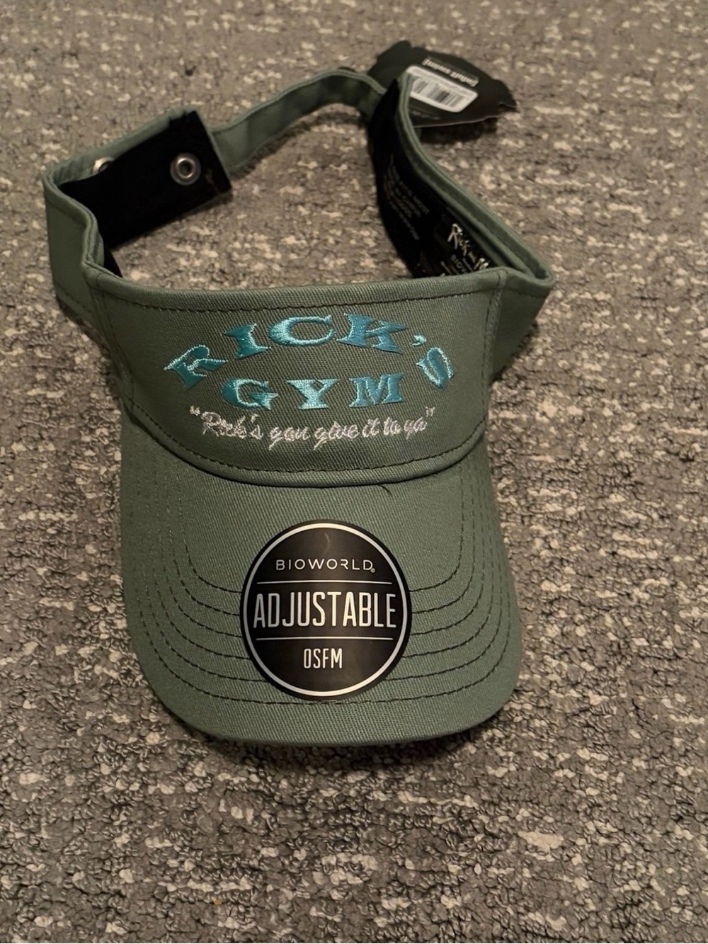 Rick & Morty adjustable visor by Bioworld